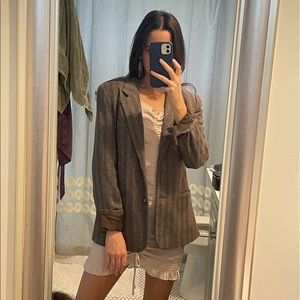 Vintage Diane Von Furstenberg blazer coat